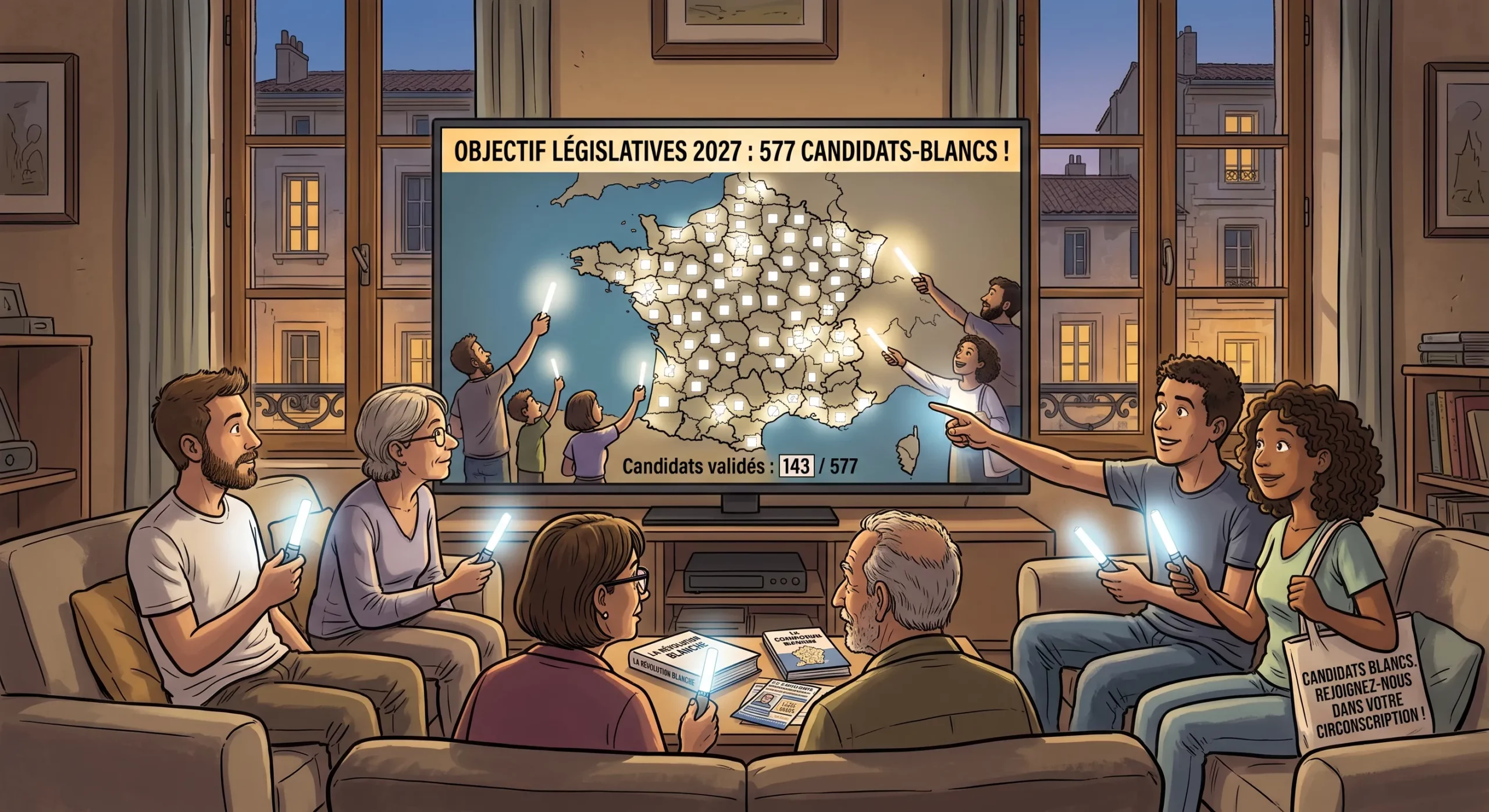 Législatives 2027 : 577 candidats-blancs pour faire entendre votre voix